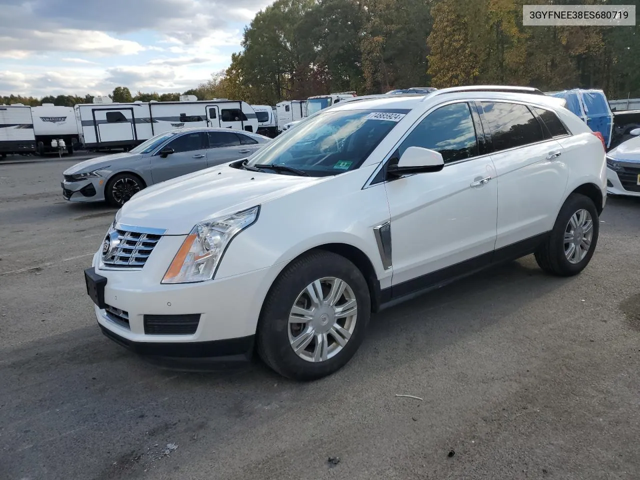 2014 Cadillac Srx Luxury Collection VIN: 3GYFNEE38ES680719 Lot: 74885924