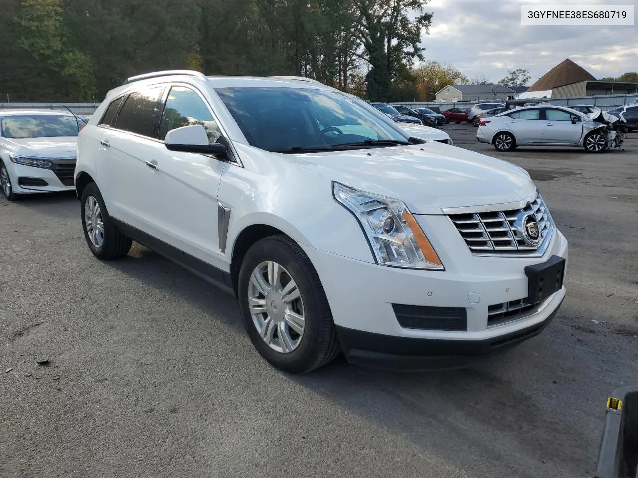 2014 Cadillac Srx Luxury Collection VIN: 3GYFNEE38ES680719 Lot: 74885924