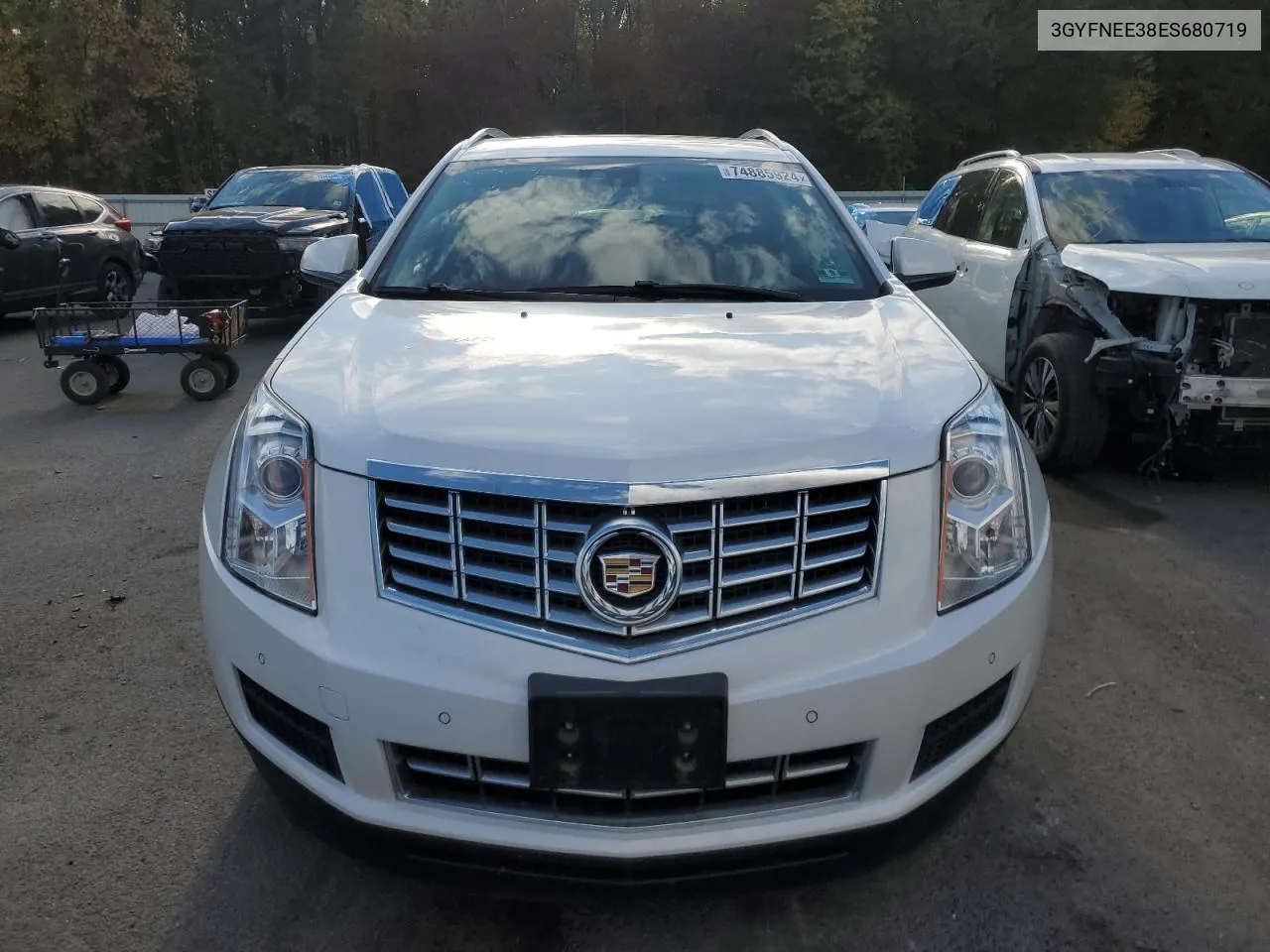 2014 Cadillac Srx Luxury Collection VIN: 3GYFNEE38ES680719 Lot: 74885924