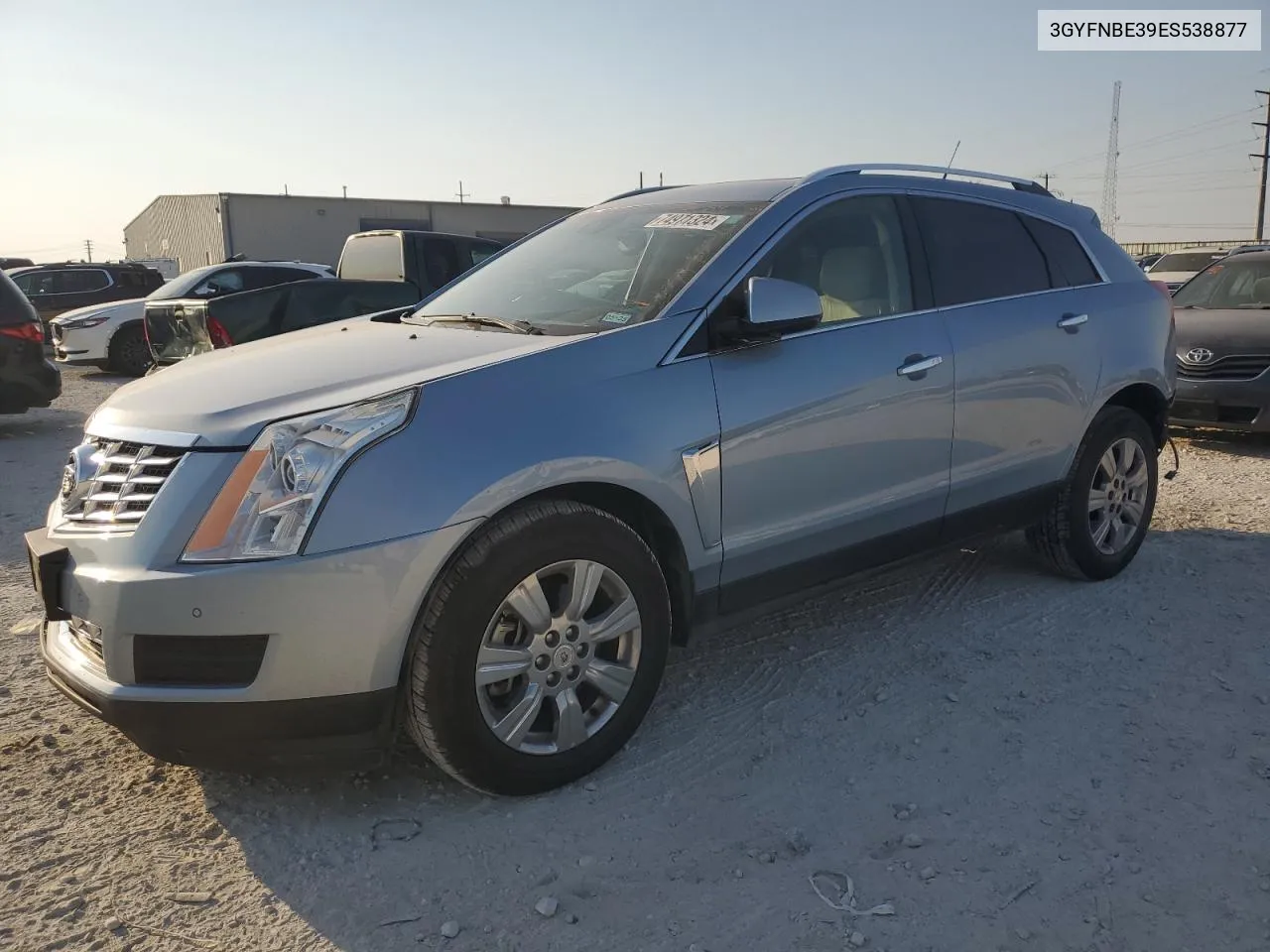 2014 Cadillac Srx Luxury Collection VIN: 3GYFNBE39ES538877 Lot: 74971324