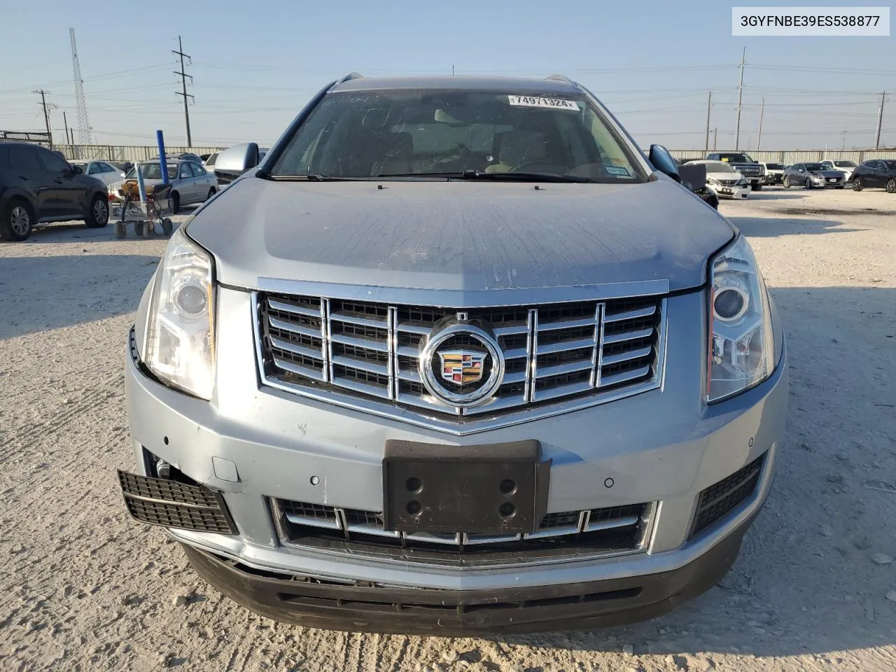 2014 Cadillac Srx Luxury Collection VIN: 3GYFNBE39ES538877 Lot: 74971324