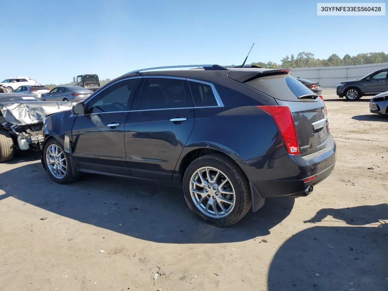 2014 Cadillac Srx Performance Collection VIN: 3GYFNFE33ES560428 Lot: 74988214