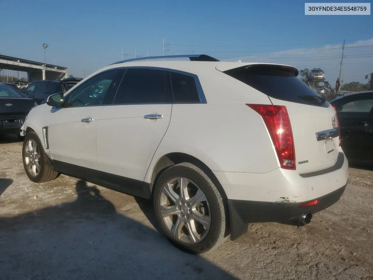 2014 Cadillac Srx Premium Collection VIN: 3GYFNDE34ES548759 Lot: 74992614