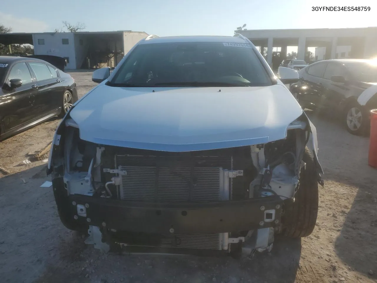 3GYFNDE34ES548759 2014 Cadillac Srx Premium Collection