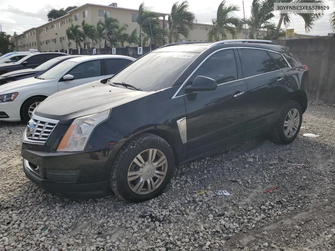 2014 Cadillac Srx Luxury Collection VIN: 3GYFNBE3XES578529 Lot: 75275614