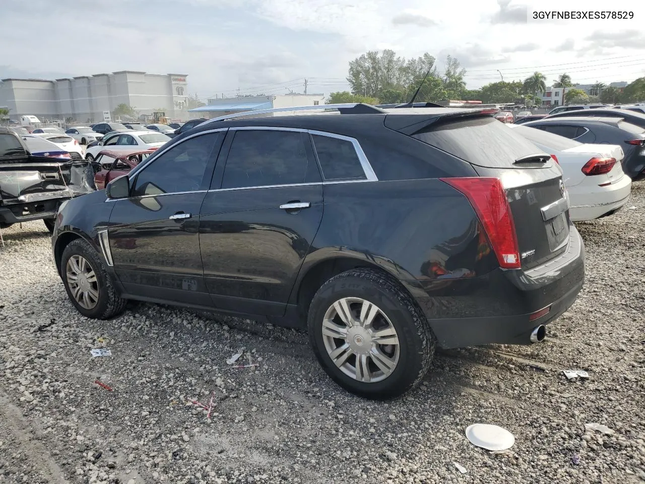 3GYFNBE3XES578529 2014 Cadillac Srx Luxury Collection