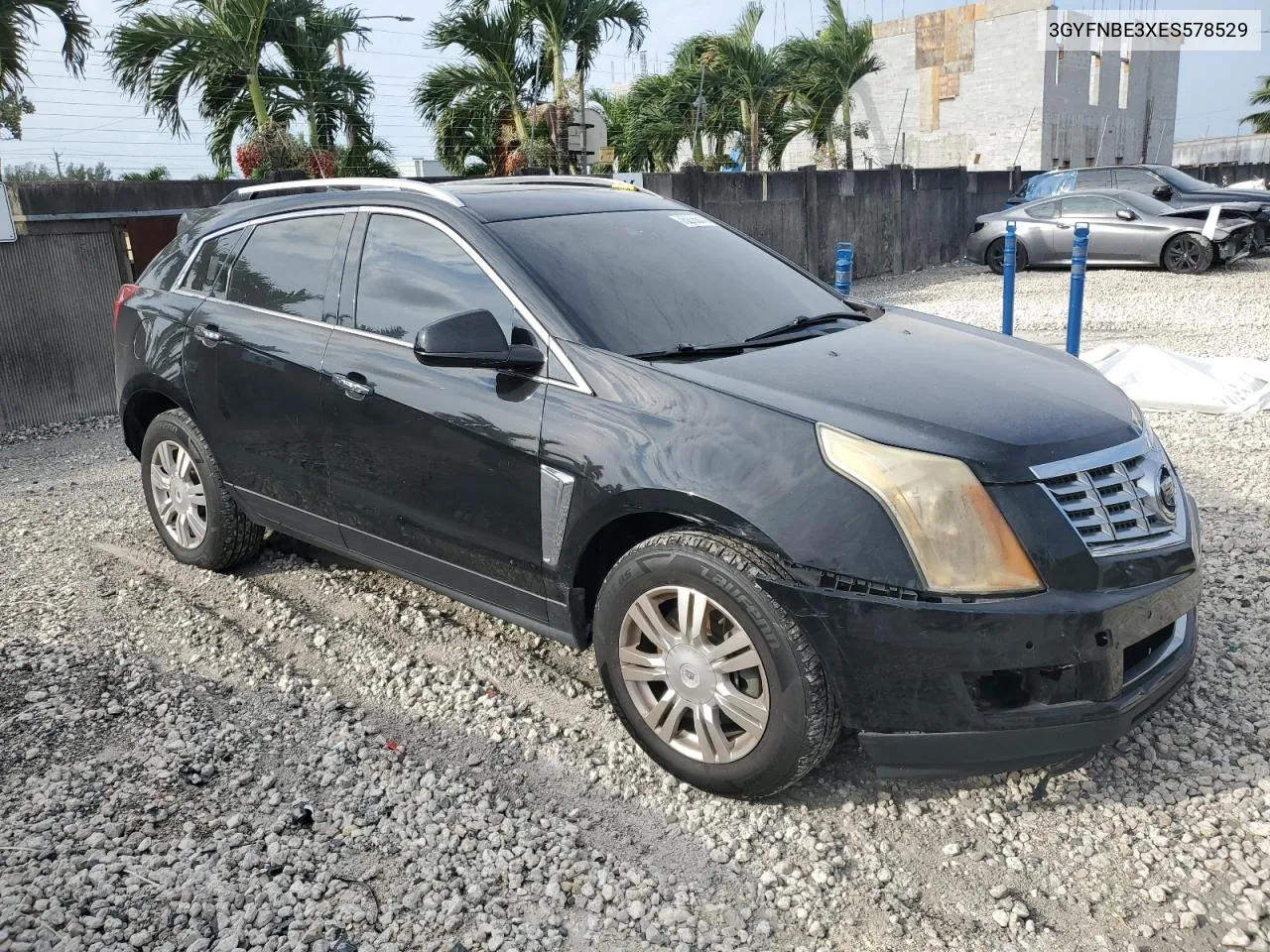 3GYFNBE3XES578529 2014 Cadillac Srx Luxury Collection