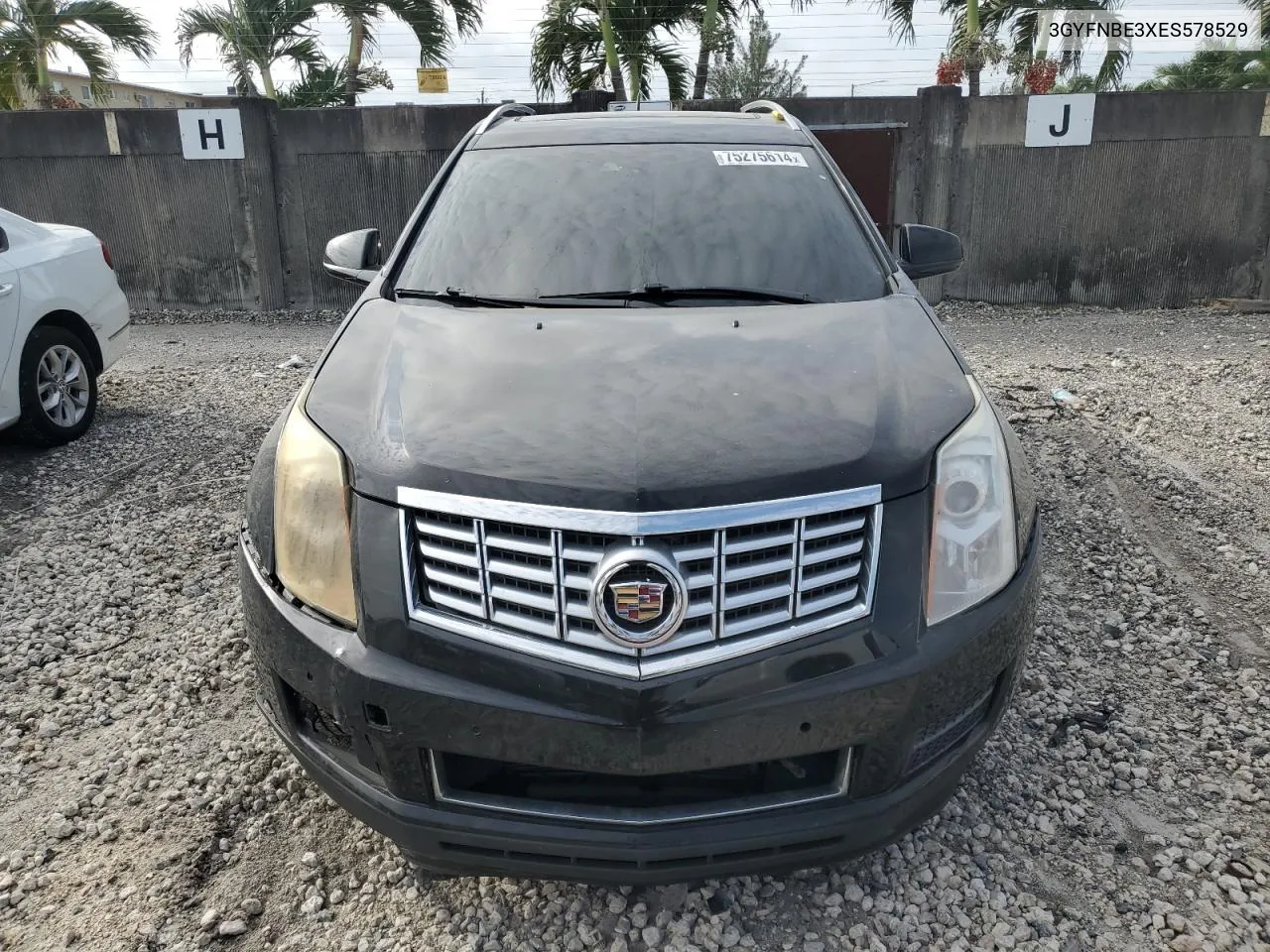 3GYFNBE3XES578529 2014 Cadillac Srx Luxury Collection