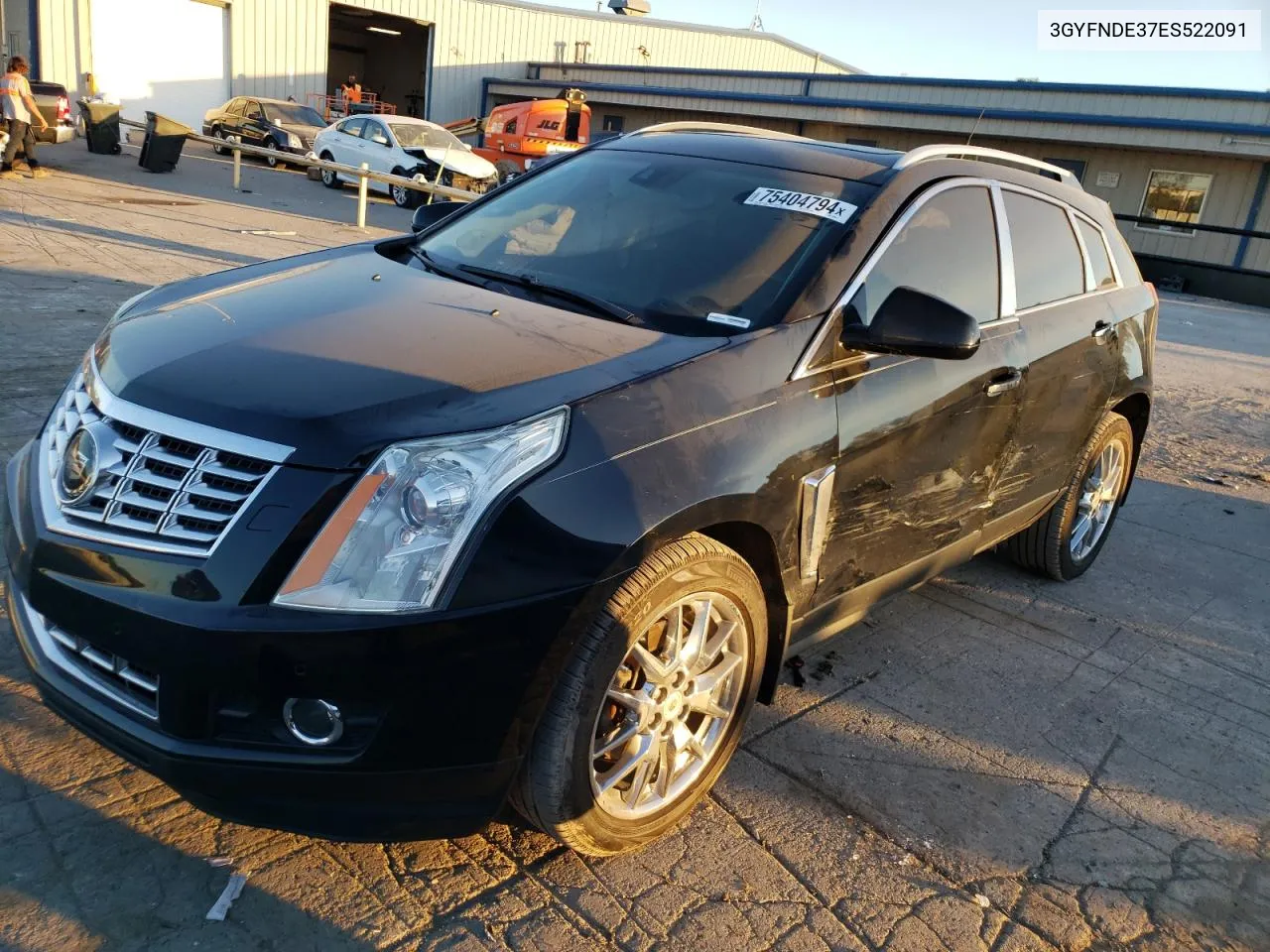 2014 Cadillac Srx Premium Collection VIN: 3GYFNDE37ES522091 Lot: 75404794