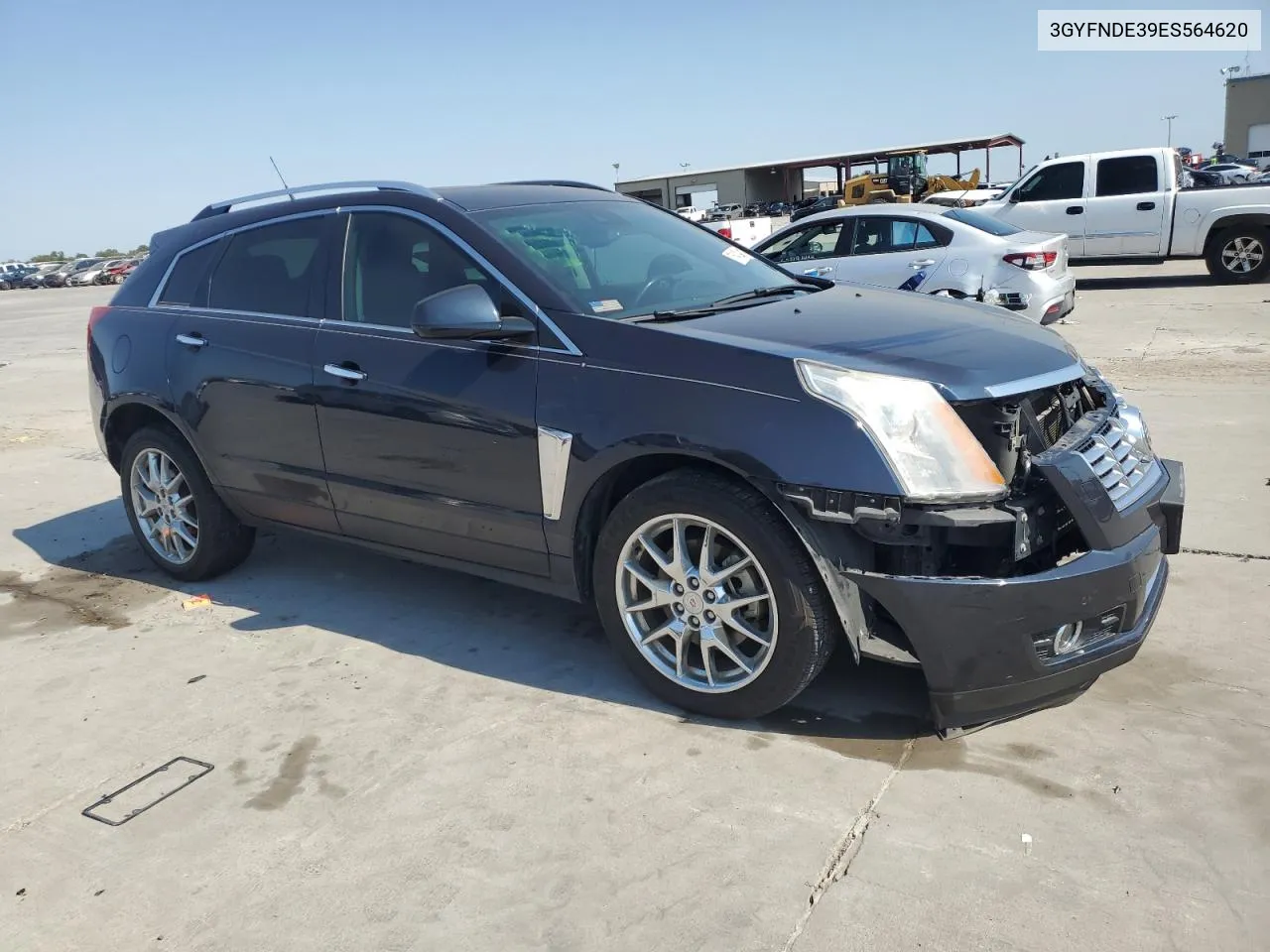 2014 Cadillac Srx Premium Collection VIN: 3GYFNDE39ES564620 Lot: 75480924