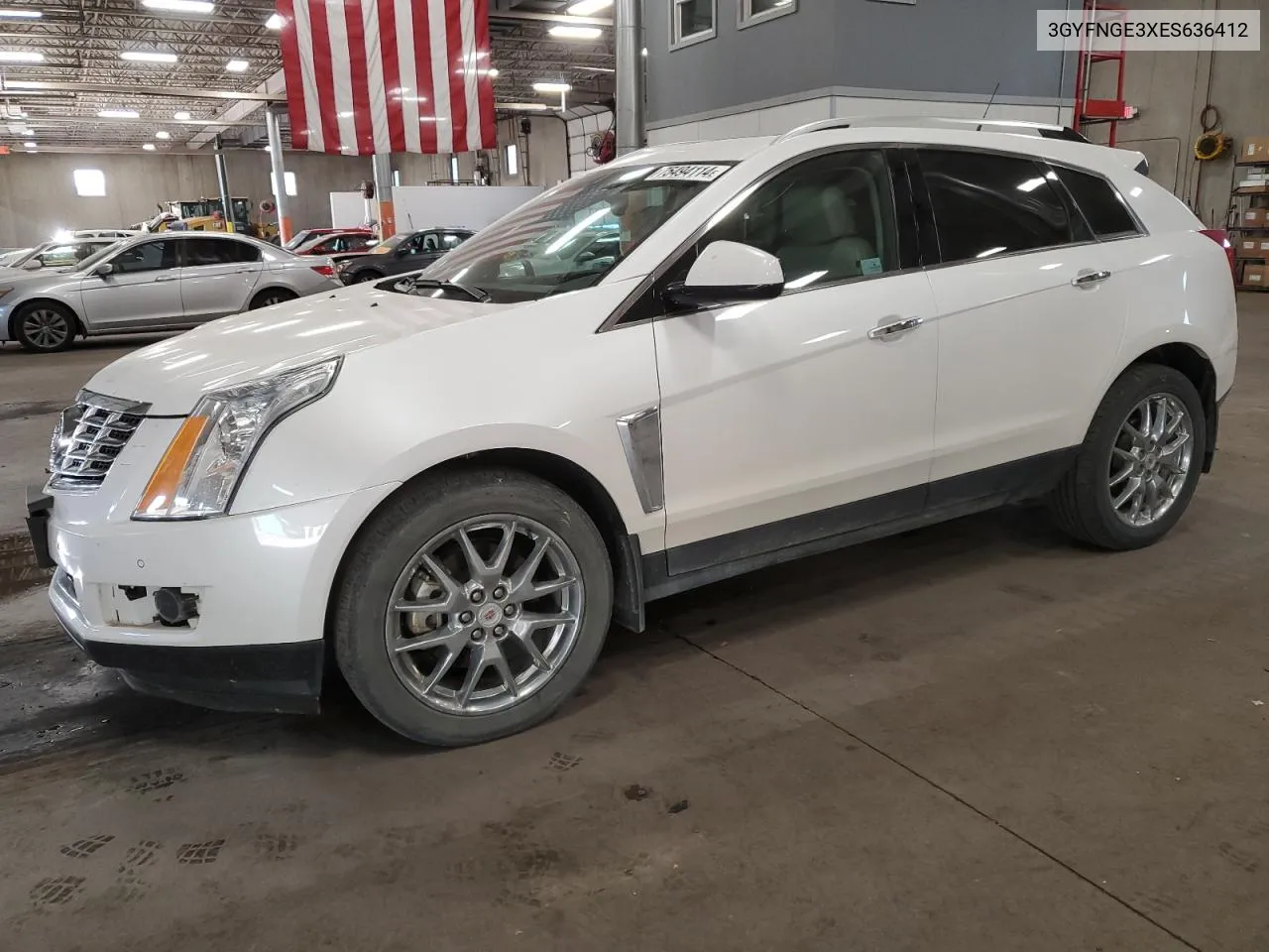 2014 Cadillac Srx Premium Collection VIN: 3GYFNGE3XES636412 Lot: 75494114