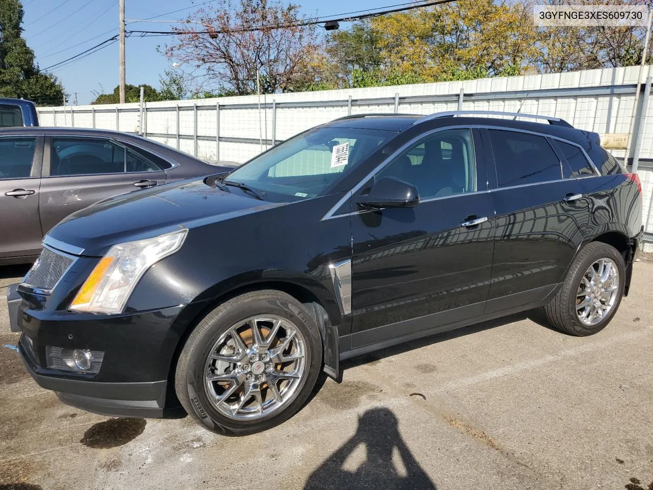 2014 Cadillac Srx Premium Collection VIN: 3GYFNGE3XES609730 Lot: 75551044