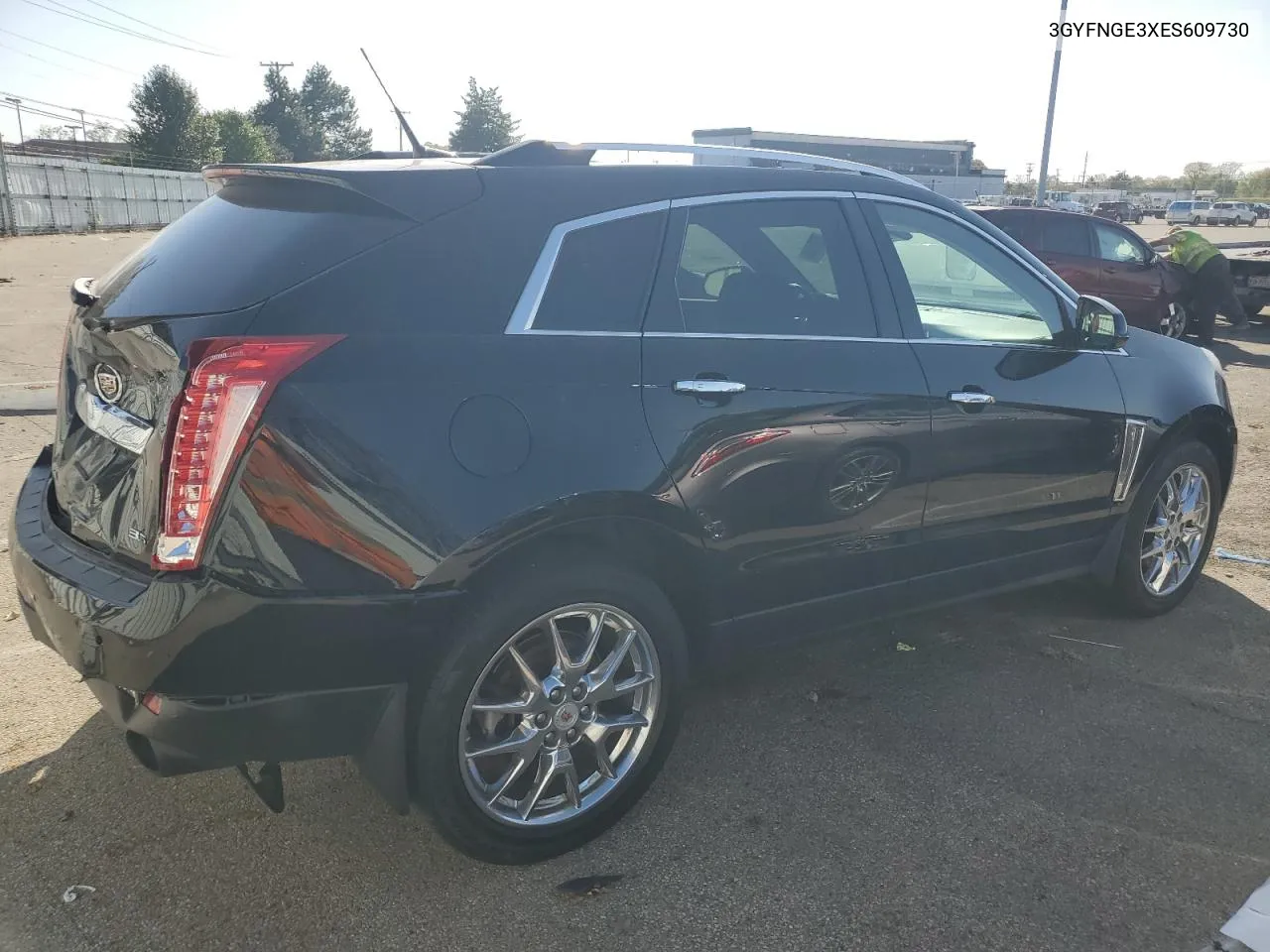 2014 Cadillac Srx Premium Collection VIN: 3GYFNGE3XES609730 Lot: 75551044