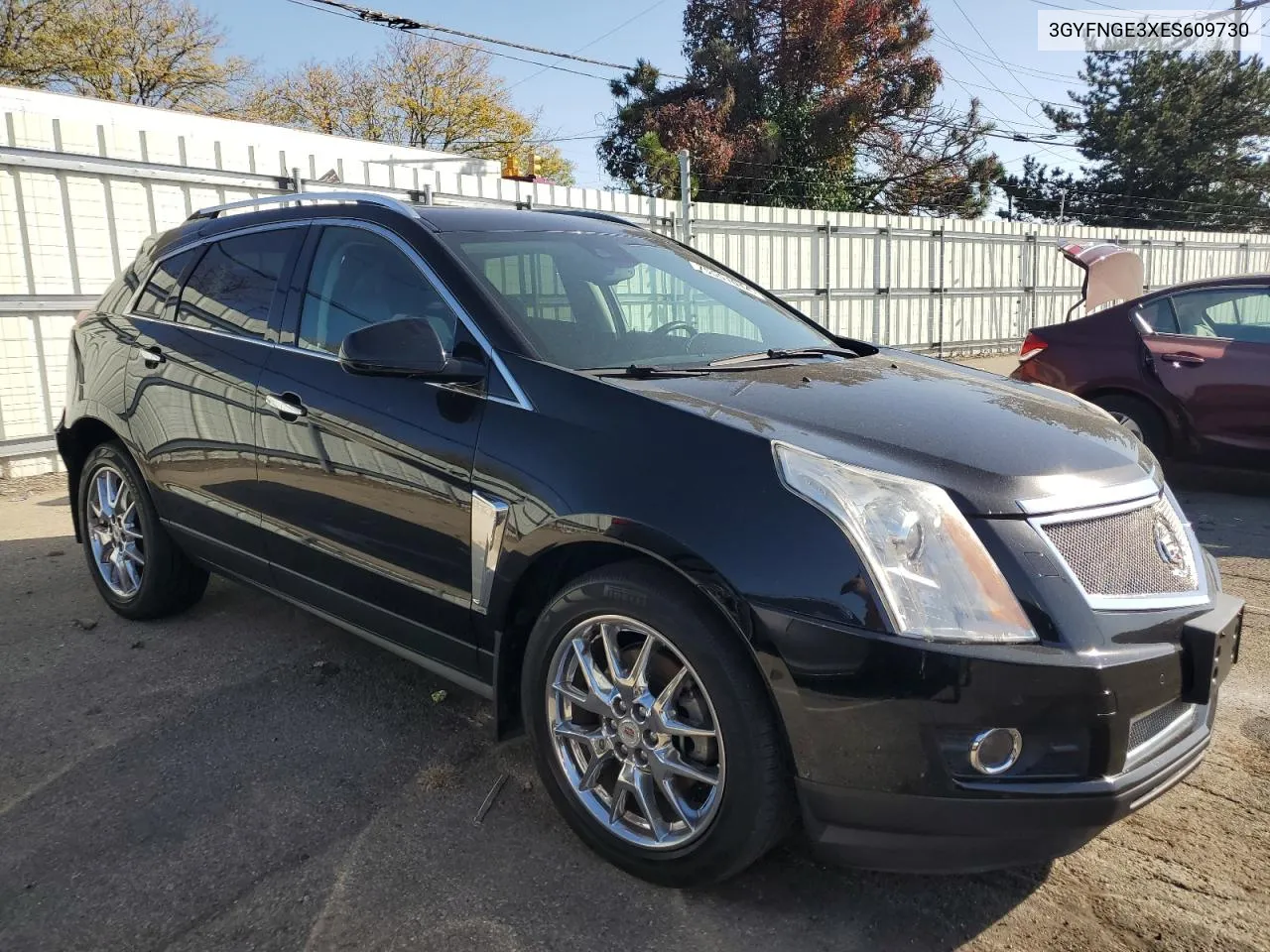 2014 Cadillac Srx Premium Collection VIN: 3GYFNGE3XES609730 Lot: 75551044