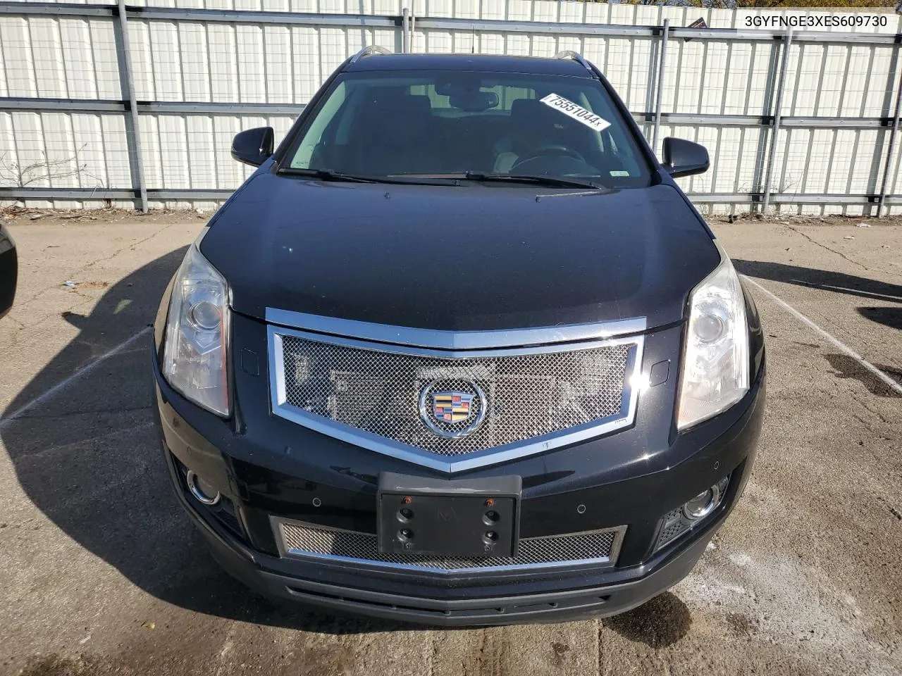 2014 Cadillac Srx Premium Collection VIN: 3GYFNGE3XES609730 Lot: 75551044