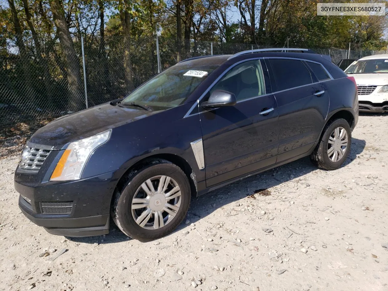 2014 Cadillac Srx Luxury Collection VIN: 3GYFNEE3XES680527 Lot: 75571534