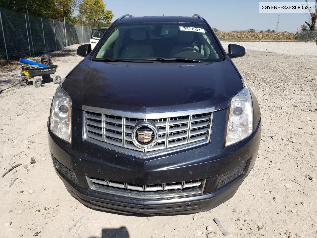 2014 Cadillac Srx Luxury Collection VIN: 3GYFNEE3XES680527 Lot: 75571534