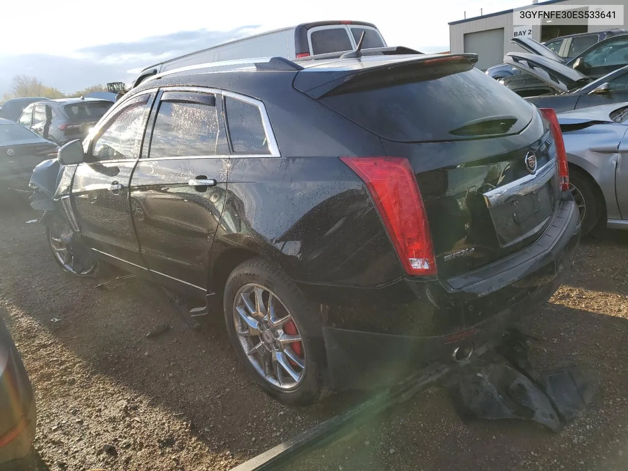 2014 Cadillac Srx Performance Collection VIN: 3GYFNFE30ES533641 Lot: 75628094