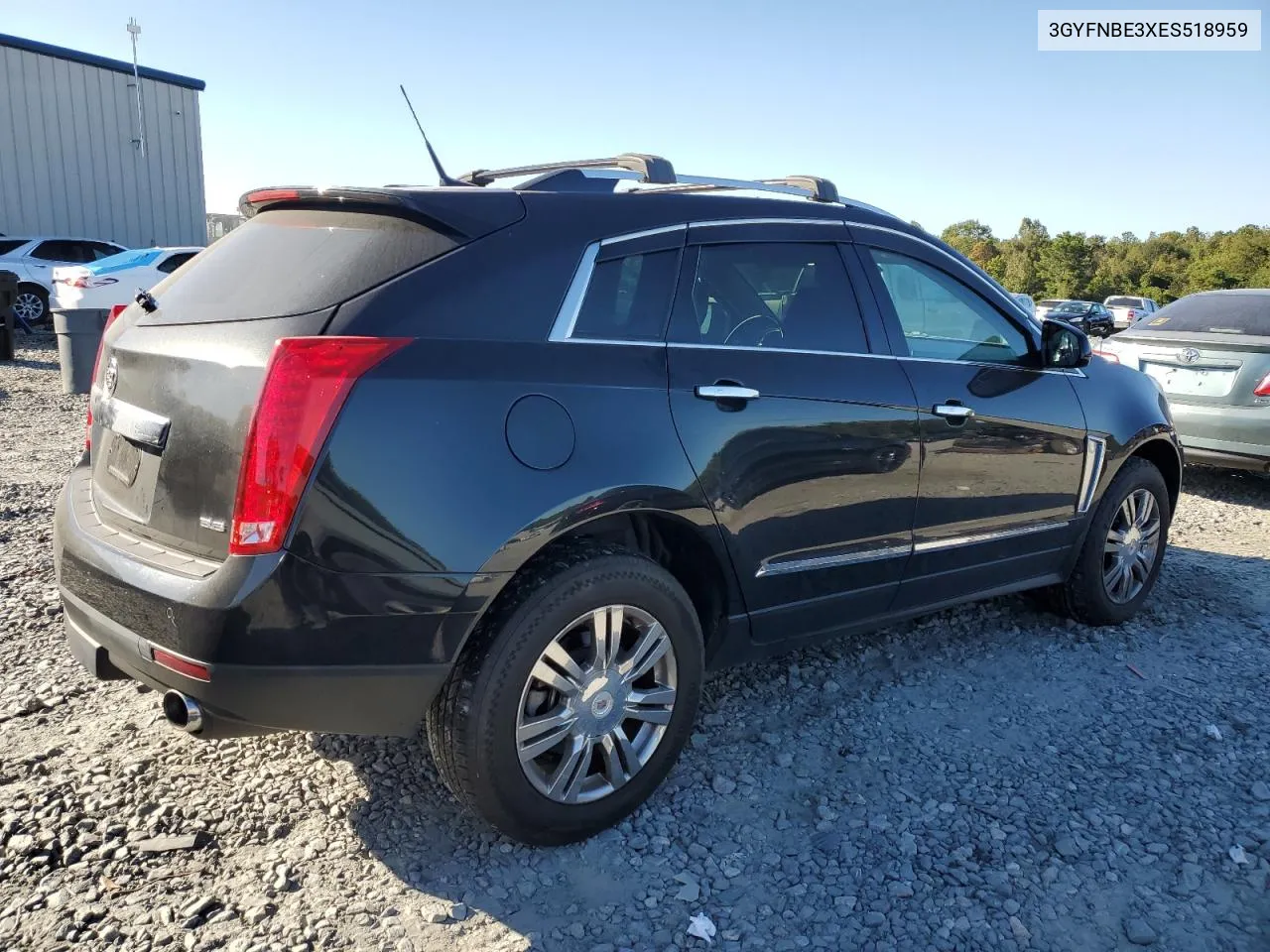 3GYFNBE3XES518959 2014 Cadillac Srx Luxury Collection