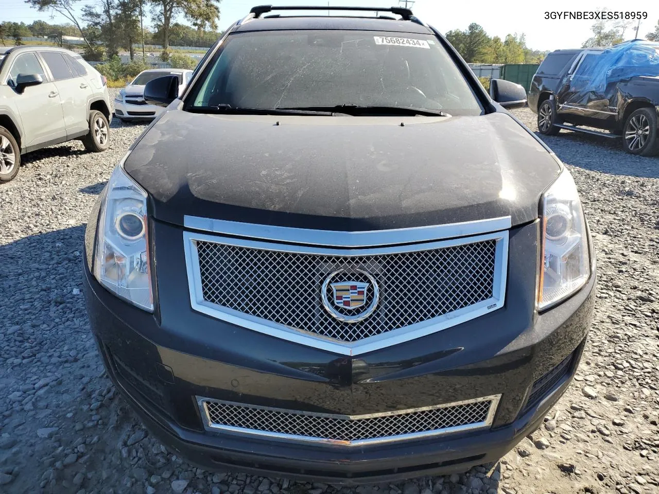 3GYFNBE3XES518959 2014 Cadillac Srx Luxury Collection