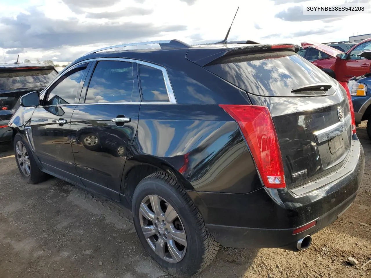 2014 Cadillac Srx Luxury Collection VIN: 3GYFNBE38ES542208 Lot: 75894584