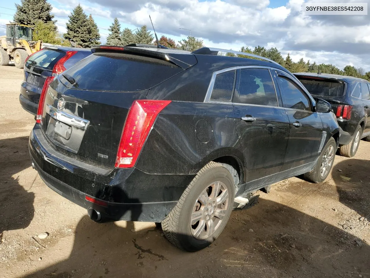 2014 Cadillac Srx Luxury Collection VIN: 3GYFNBE38ES542208 Lot: 75894584