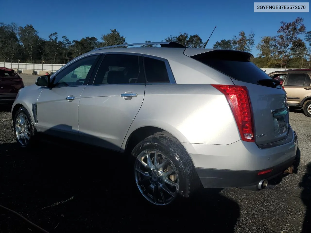 3GYFNGE37ES572670 2014 Cadillac Srx Premium Collection