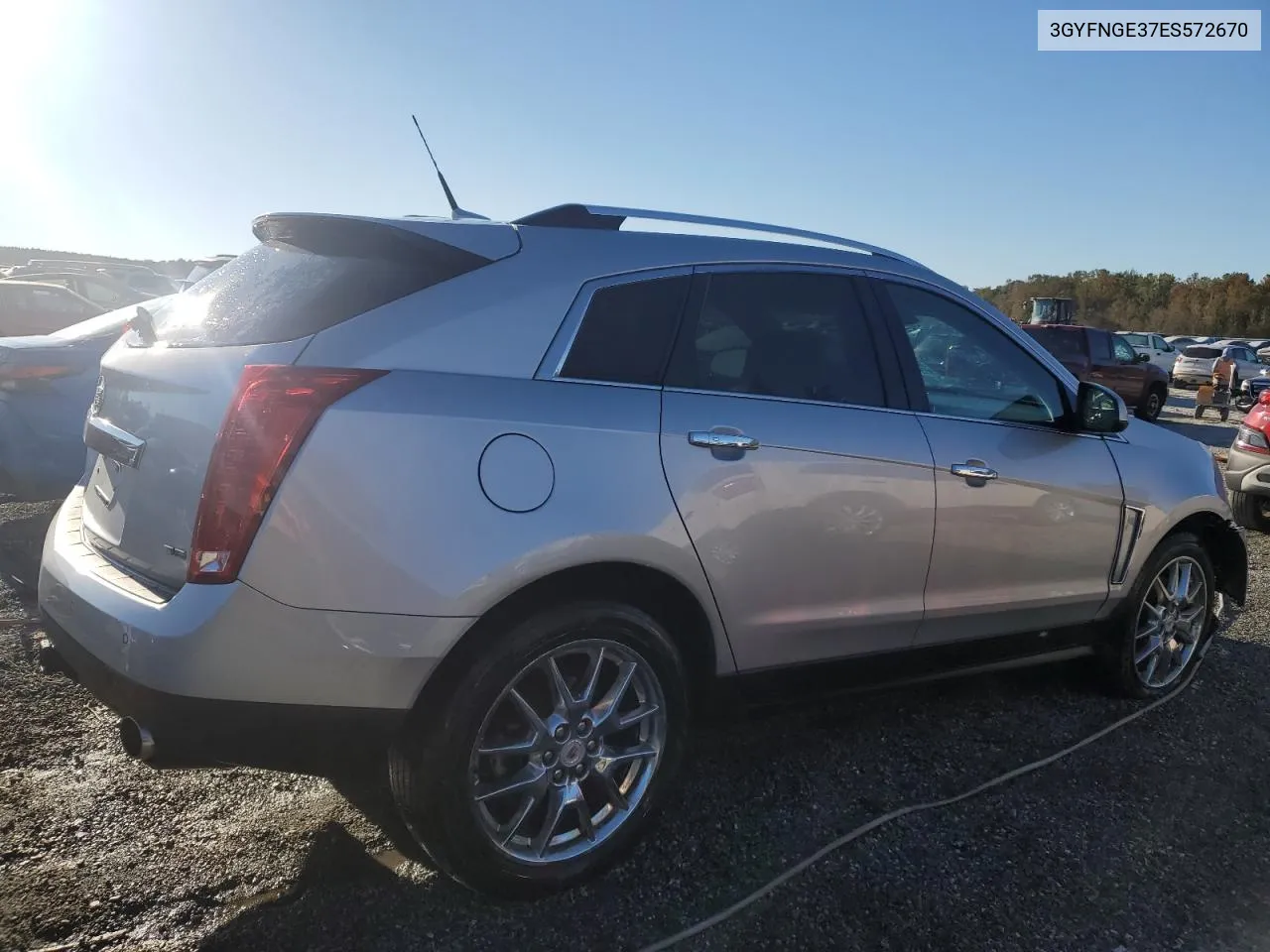 3GYFNGE37ES572670 2014 Cadillac Srx Premium Collection