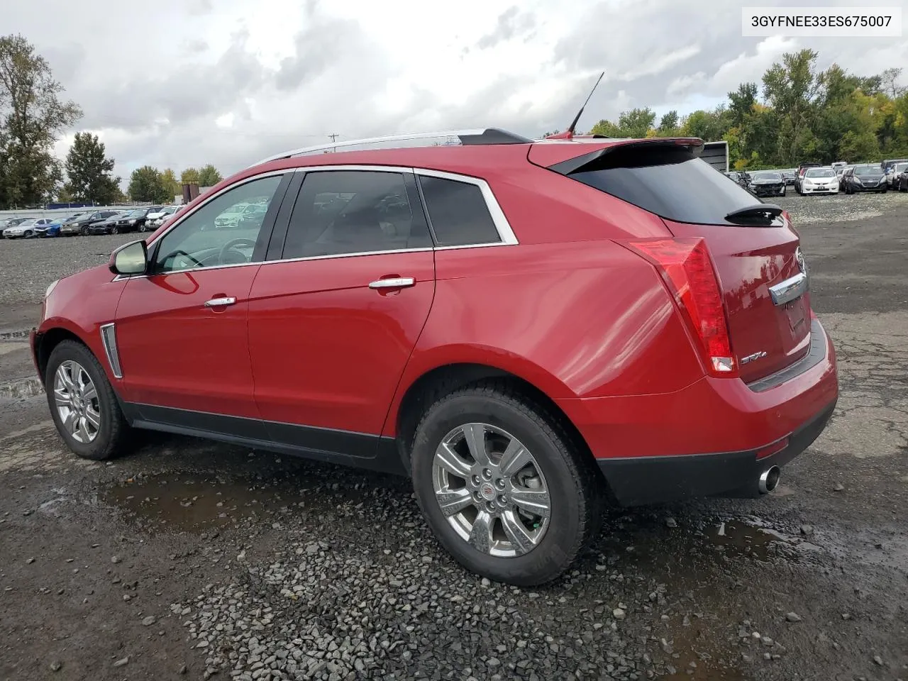 3GYFNEE33ES675007 2014 Cadillac Srx Luxury Collection