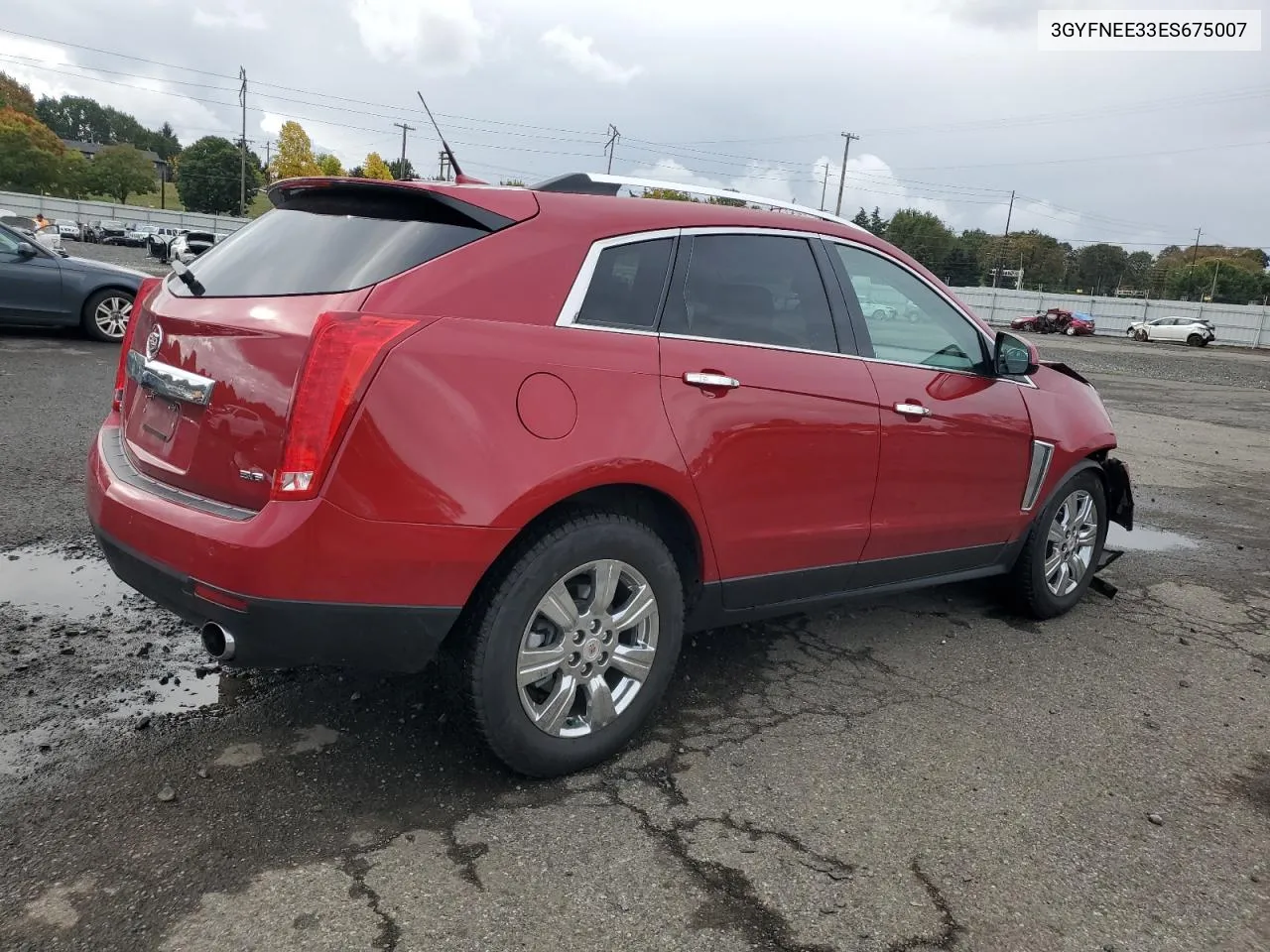 3GYFNEE33ES675007 2014 Cadillac Srx Luxury Collection