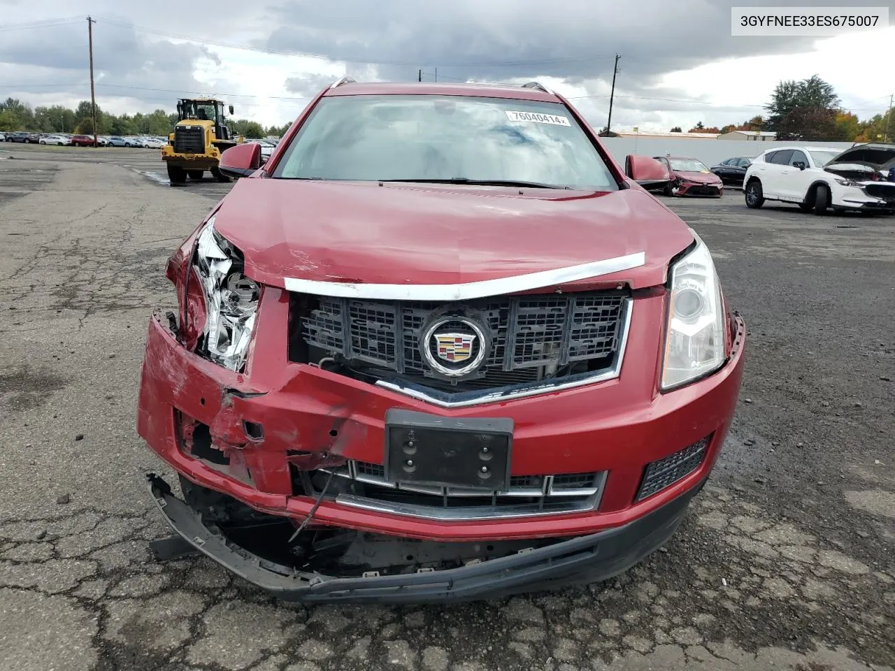 3GYFNEE33ES675007 2014 Cadillac Srx Luxury Collection