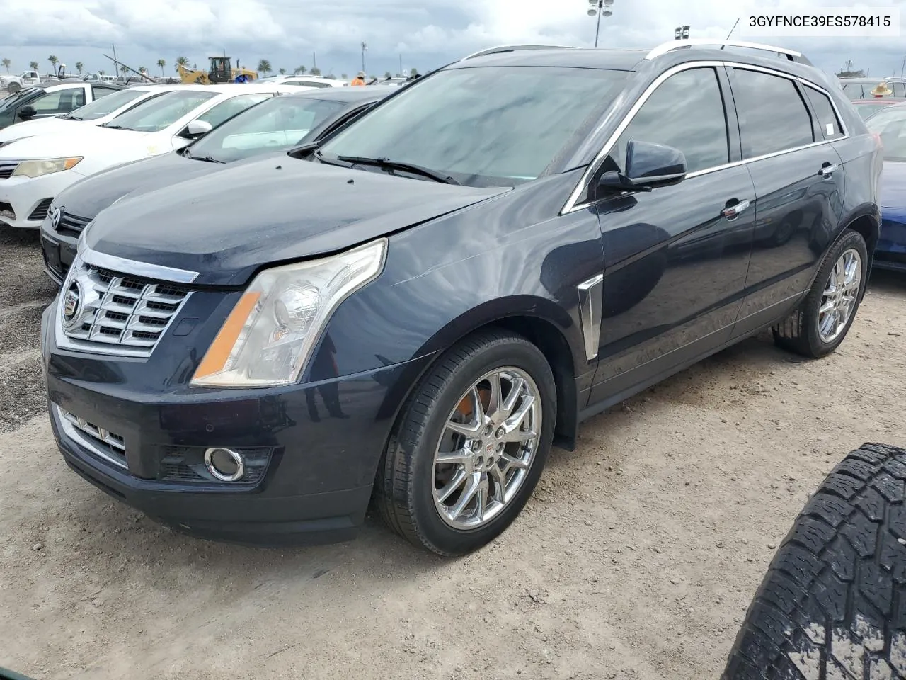 2014 Cadillac Srx Performance Collection VIN: 3GYFNCE39ES578415 Lot: 76162724