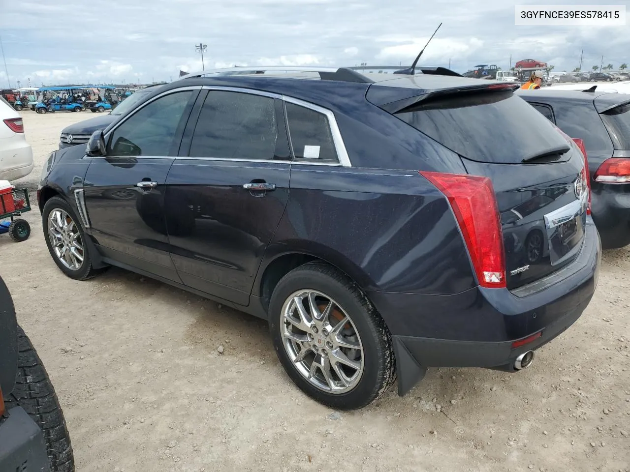 2014 Cadillac Srx Performance Collection VIN: 3GYFNCE39ES578415 Lot: 76162724