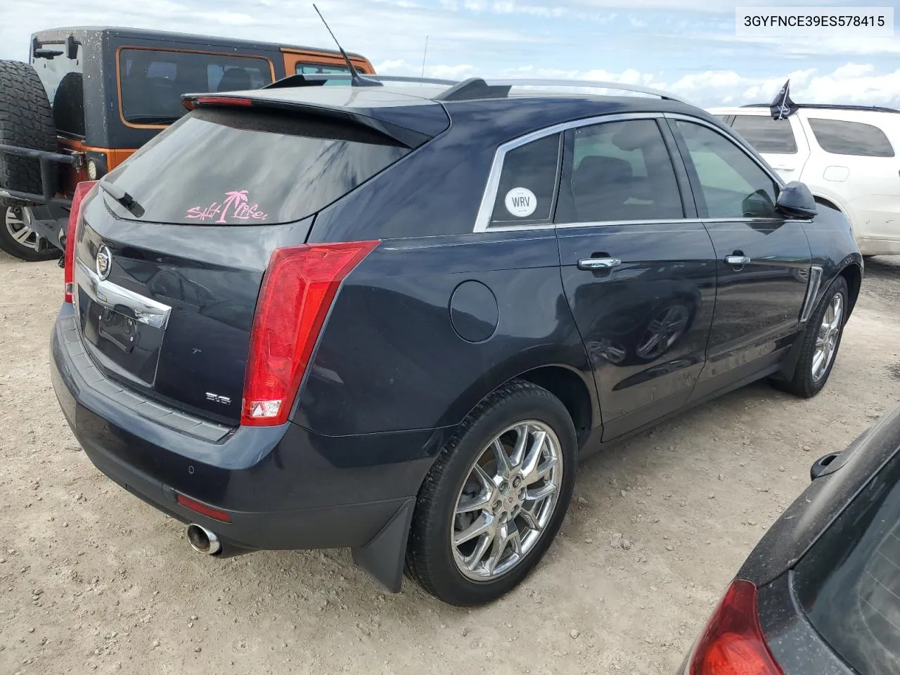 2014 Cadillac Srx Performance Collection VIN: 3GYFNCE39ES578415 Lot: 76162724