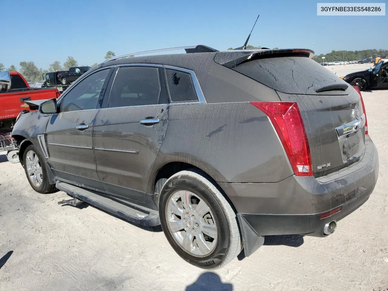 2014 Cadillac Srx Luxury Collection VIN: 3GYFNBE33ES548286 Lot: 76762594