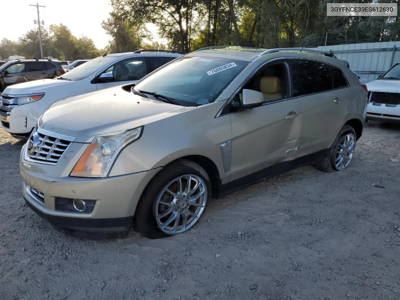 2014 Cadillac Srx Performance Collection VIN: 3GYFNCE39ES612630 Lot: 76885834