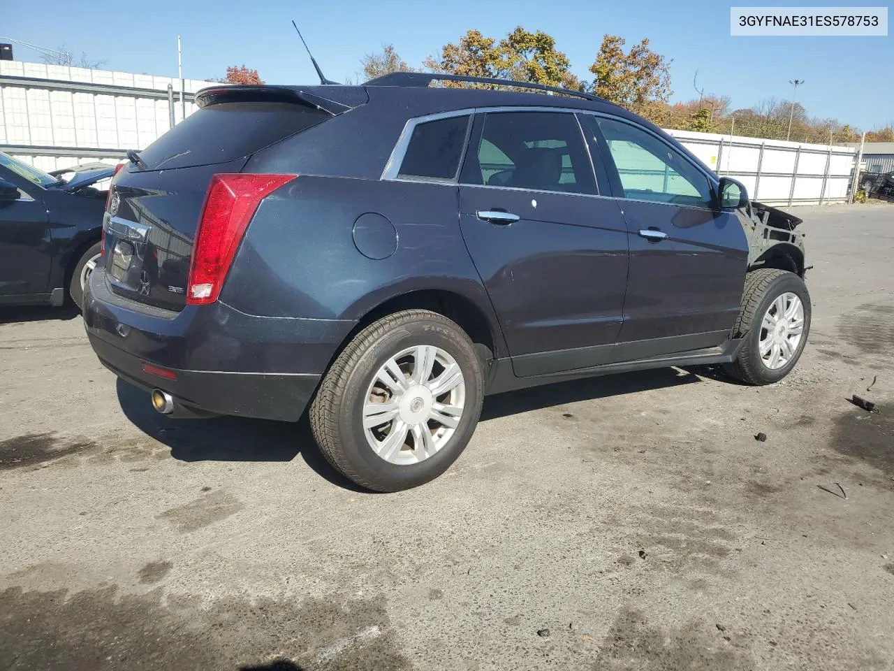 2014 Cadillac Srx VIN: 3GYFNAE31ES578753 Lot: 77133794