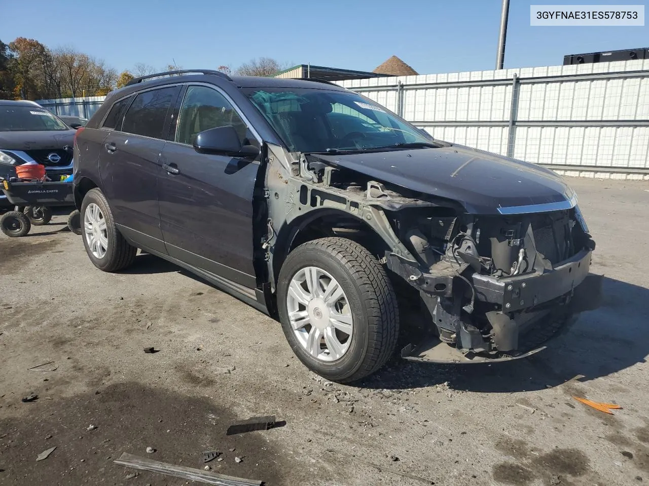 3GYFNAE31ES578753 2014 Cadillac Srx