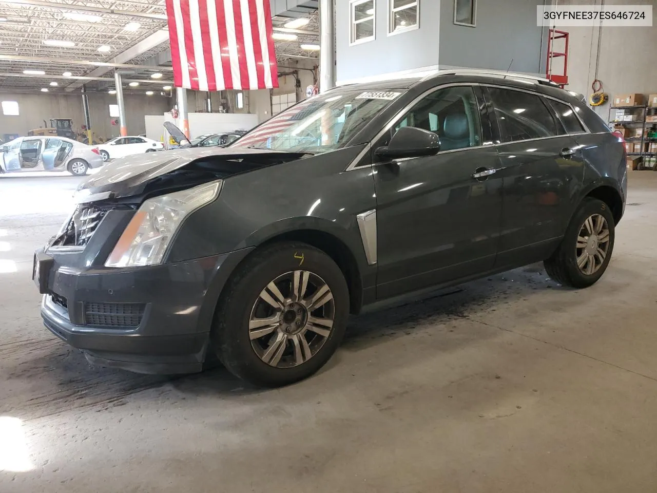 2014 Cadillac Srx Luxury Collection VIN: 3GYFNEE37ES646724 Lot: 77551334