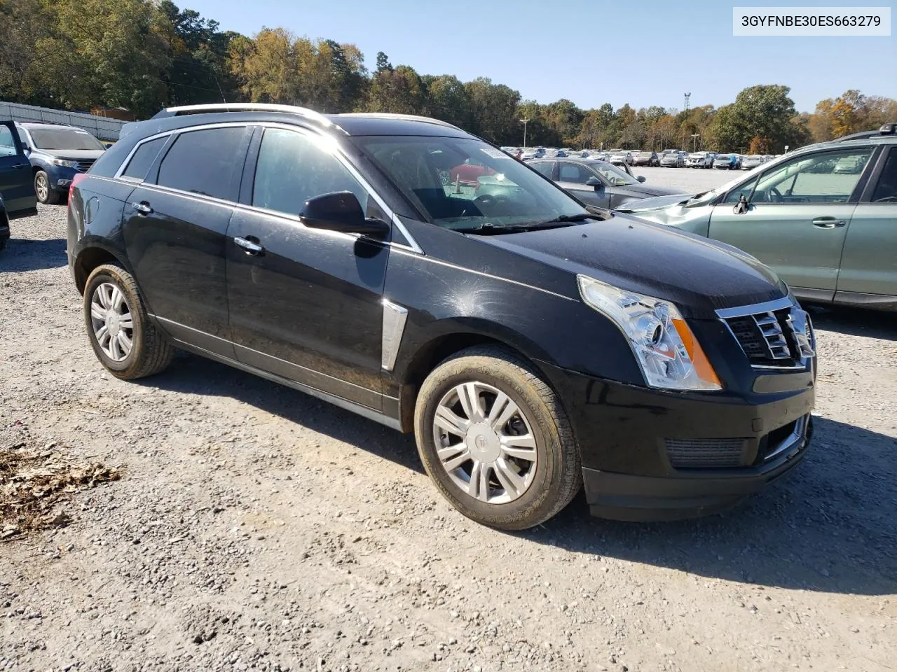 2014 Cadillac Srx Luxury Collection VIN: 3GYFNBE30ES663279 Lot: 77608904