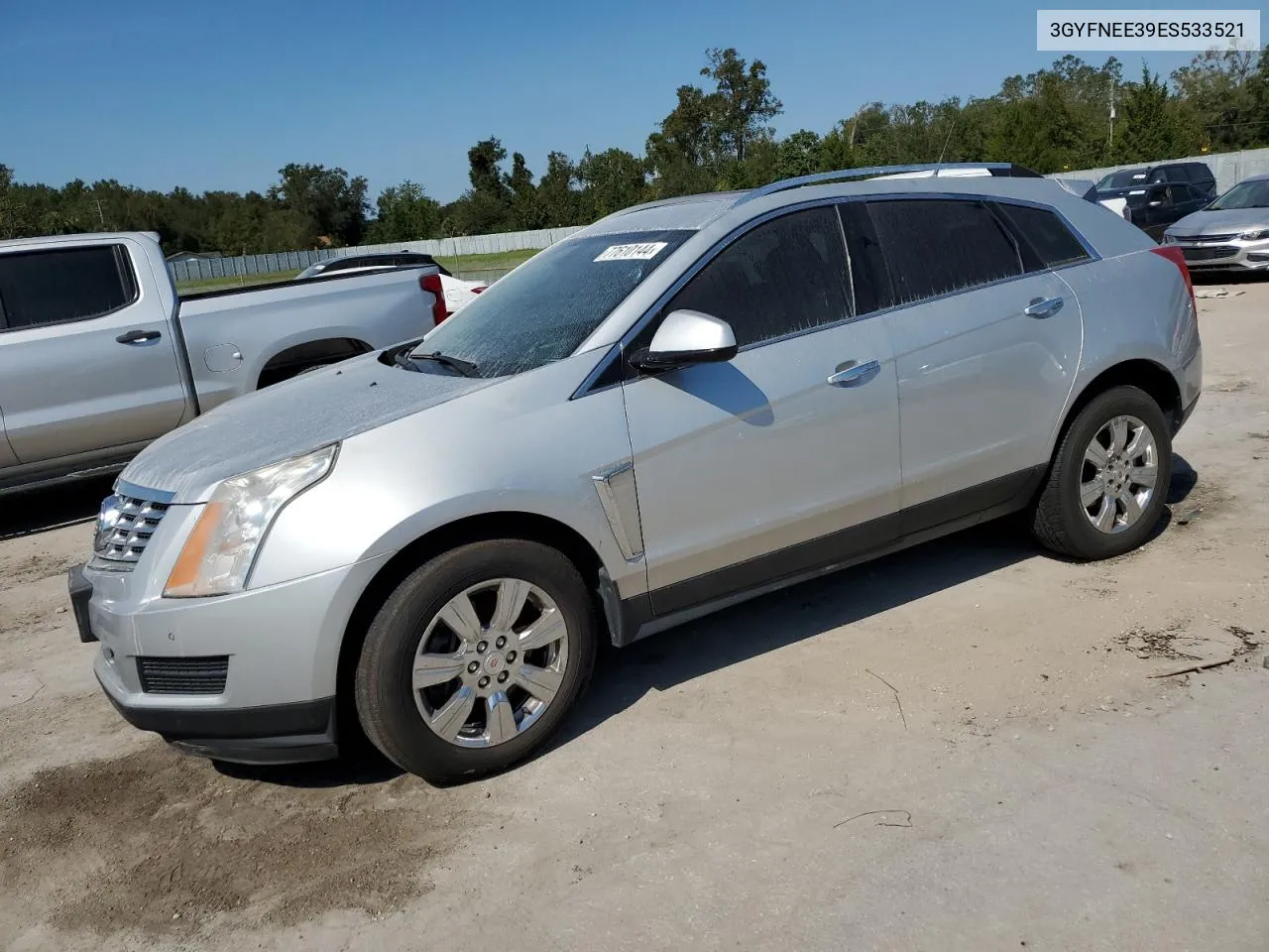 2014 Cadillac Srx Luxury Collection VIN: 3GYFNEE39ES533521 Lot: 77610144