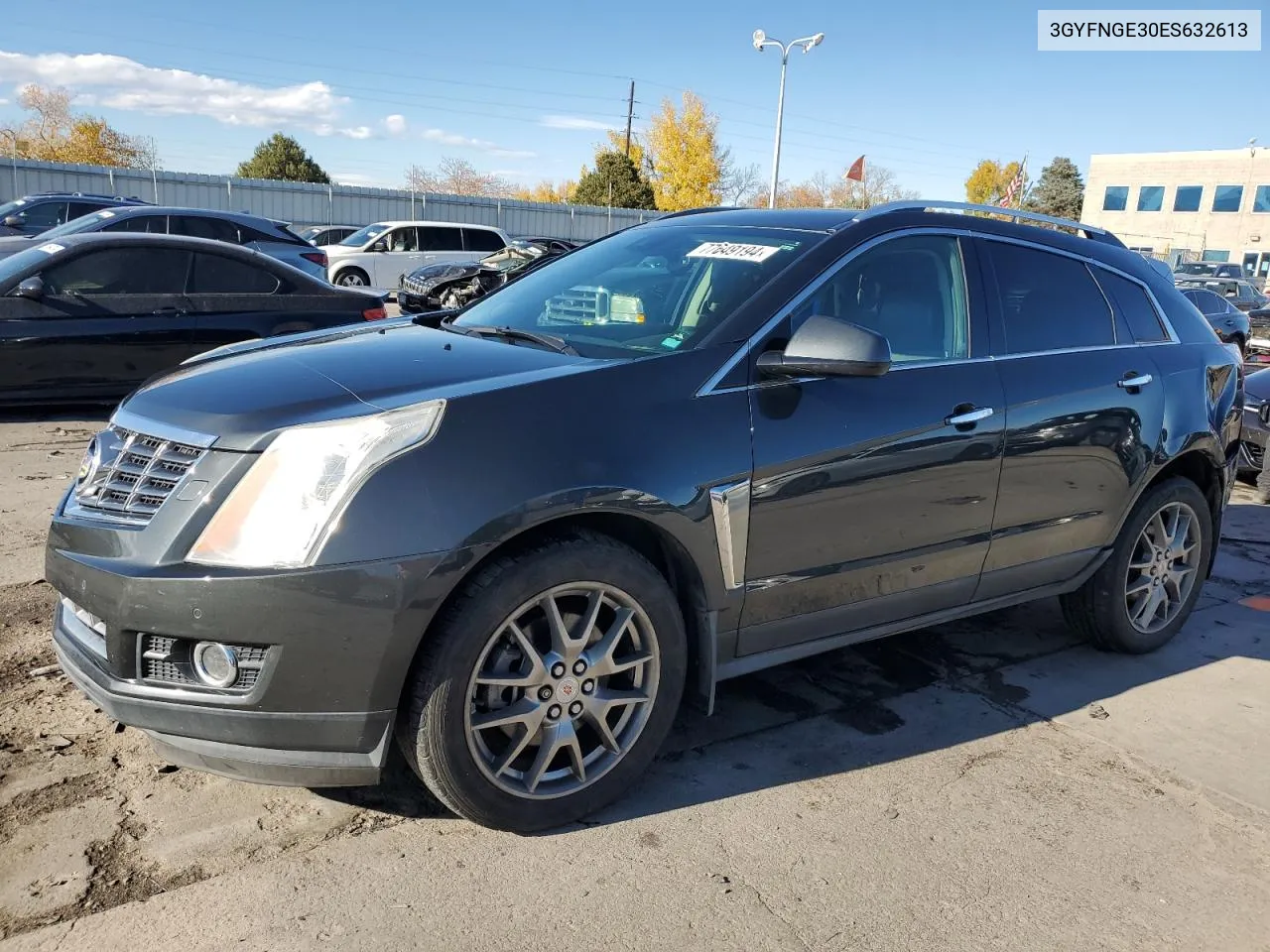 2014 Cadillac Srx Premium Collection VIN: 3GYFNGE30ES632613 Lot: 77649194