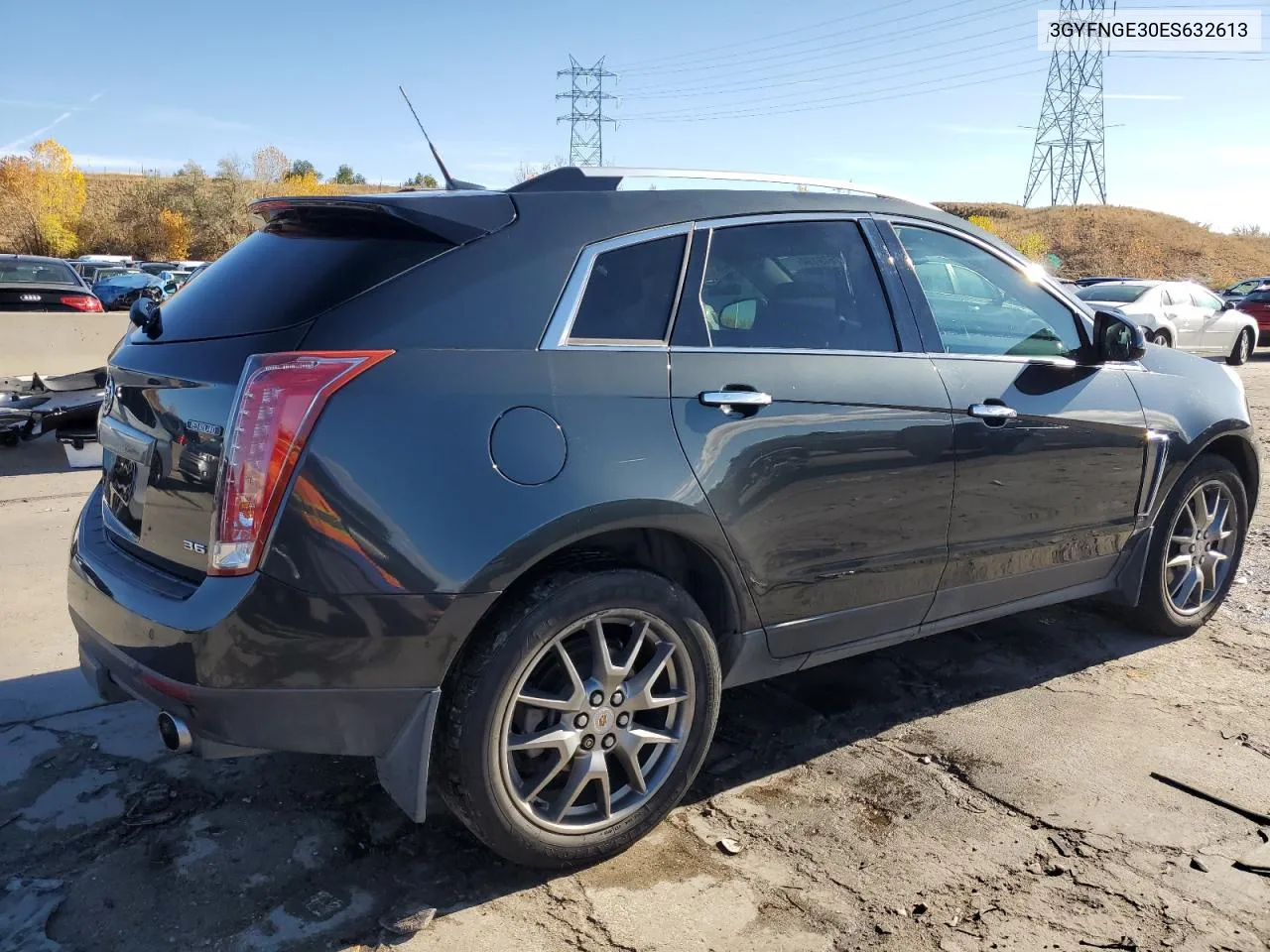 2014 Cadillac Srx Premium Collection VIN: 3GYFNGE30ES632613 Lot: 77649194