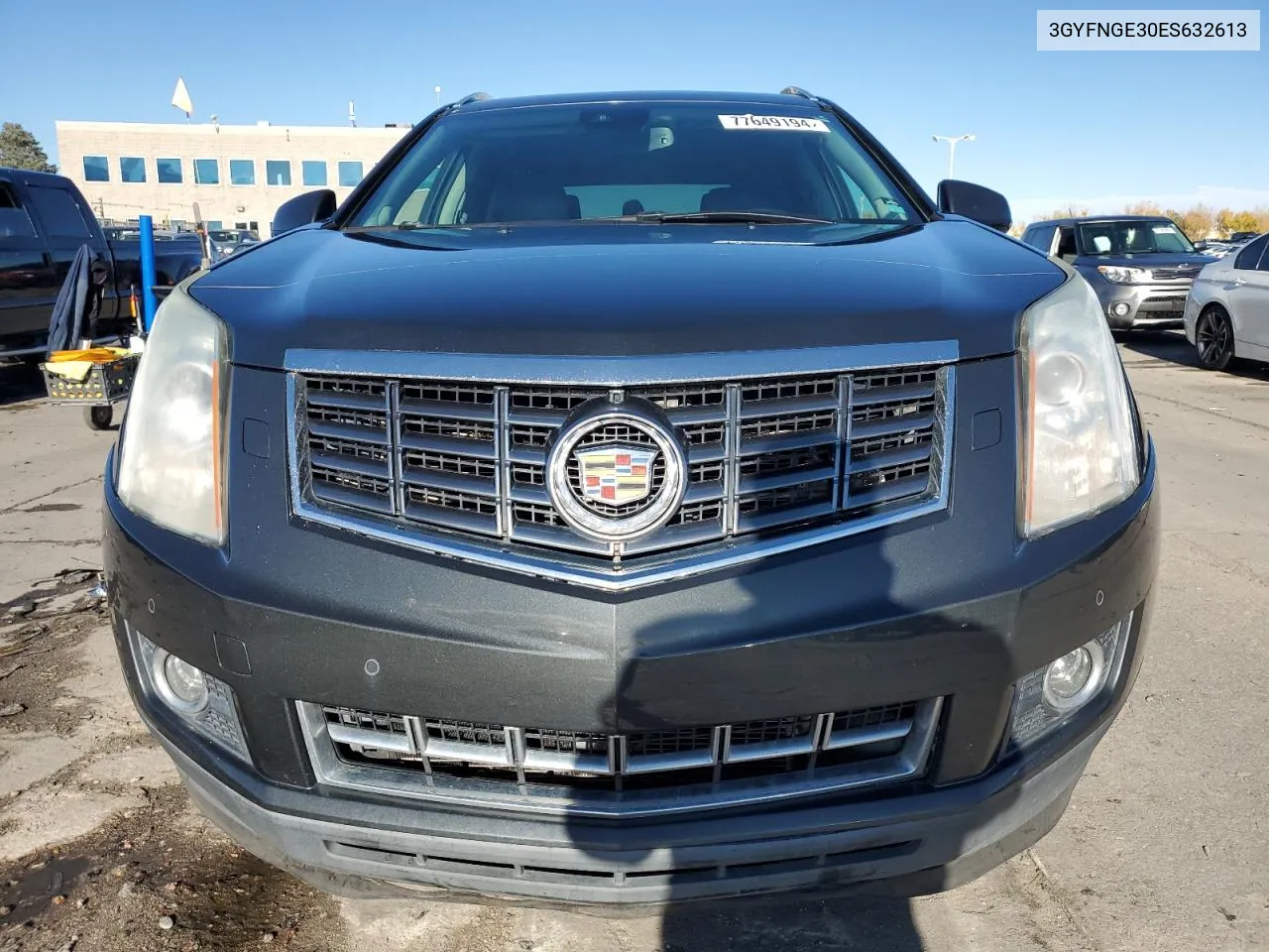 2014 Cadillac Srx Premium Collection VIN: 3GYFNGE30ES632613 Lot: 77649194