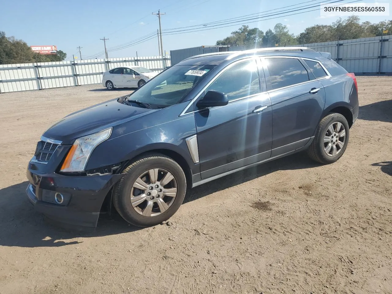 3GYFNBE35ES560553 2014 Cadillac Srx Luxury Collection