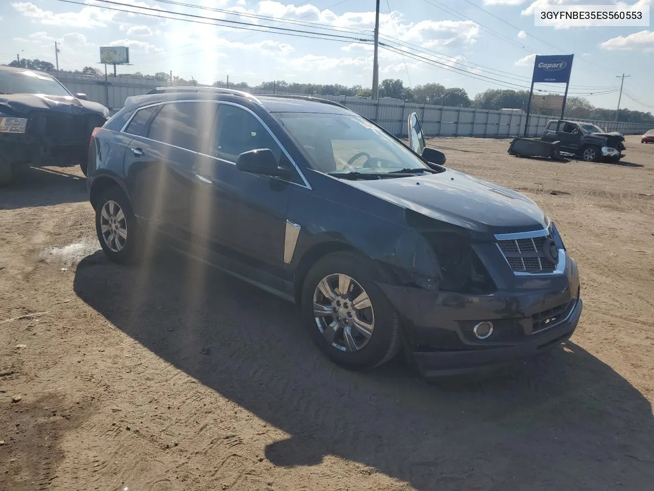 3GYFNBE35ES560553 2014 Cadillac Srx Luxury Collection