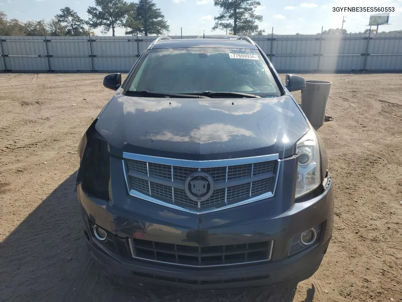 3GYFNBE35ES560553 2014 Cadillac Srx Luxury Collection