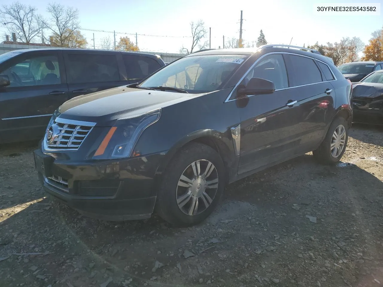 3GYFNEE32ES543582 2014 Cadillac Srx Luxury Collection