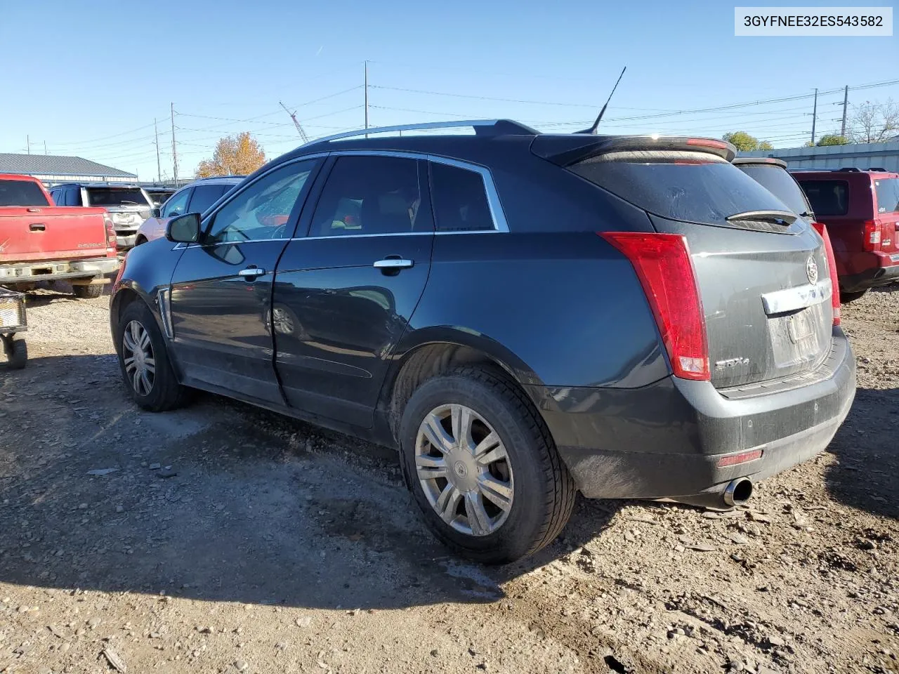 3GYFNEE32ES543582 2014 Cadillac Srx Luxury Collection