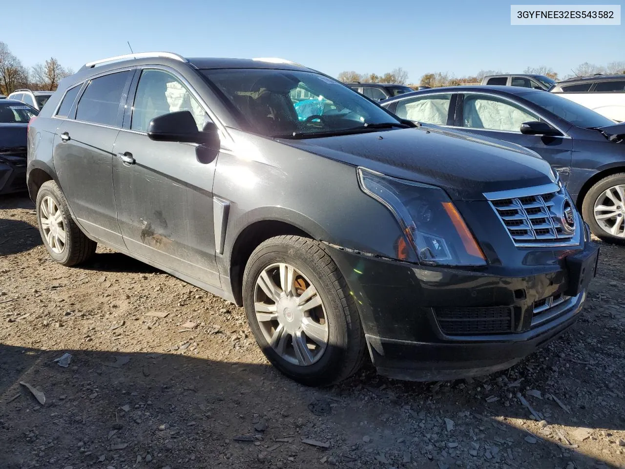 2014 Cadillac Srx Luxury Collection VIN: 3GYFNEE32ES543582 Lot: 77835524